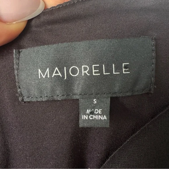 Revolve Majorelle Fleur Long Sleeve Mini Dress in Black - Size S - Picture 10 of 14